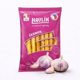 Havlík Trvanlivé tyčinky česnekové 90 g